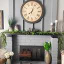 Artificial Pine Garland 6 Ft/Piece Christmas Garlands for Decoration Faux Greenery Garland for Table, Mantle, Wall, Indoor, Outdoor Winter Christmas Decor (1, 6 Ft/Piece)