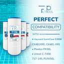 FP-1756 Pool Filter Cartridges for Hayward C2030, 4-Pack