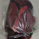 efluky Slim Laundry Basket, Narrow Laundry Hamper with Handles, Collapsible Dirty Clothes Hamper, Tall Laundry Bin for Laundry Room, Dorm and Bedroom, 48L (12.7 Gallon) Burgundy Red