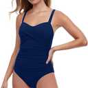 Profile by Gottex Women's Tutti Frutti D-Cup One Piece (Navy, 12D US)