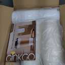 Ginkgo 100 Pack 12 oz Leak-Proof Coffee Cups with Lids and Sleeves Disposable To Go Hot Travel Paper Cups, Hot Chocolate, Cocoa, Tea, Coffee Bar Accessories