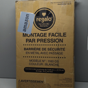 Regalo Safety 29-38.5" Baby Gate for Doorways & Bottom of Stairs, Pressure Mounted Baby Gate with Door for Babies, Toddlers & Pets, Tested & Safe for 30 Years, American Designed, American Owned, White