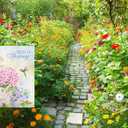 8 x Spring Garden Flag,Hello Spring Flag Welcome Seasonal House and Bird Spring House Flags 12.5 x 18 Inch Spring Yard Outdoor Decor for Homes,Gardens,Patio or Lawn