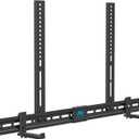 Mounting Dream Soundbar Mount Sound Bar TV Bracket with Holes/Without Holes, Non-Slip Base Holder Extends 3.4" to 6.1", Up to 20 LBS, Safe and Easy to Install MD5425
