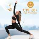 Hiball Workout Bolero Shrug Crop Top Long Sleeve Women, Sports Shrug Cropped Shirts, Cooling Shawl Arm Sleeves (Black, XL)