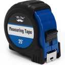 Mr. Pen 25-Foot Dark Blue Steel Tape Measure, Easy Read, Locking Mechanism, Ideal for Construction & DIY Projects