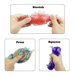 QINGQIU 4 Pack Christmas Big Squeeze Balls