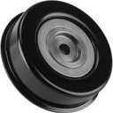 Drive Belt Idler Pulley Belt Tensioner Pulley for Mitsubishi 3000GT 3.0L V6 - Gas 1997-1999 (Base), for Mitsubishi Diamante 3.0L V6 - Gas 1992-1996 (ES) - Replace Part MD308882