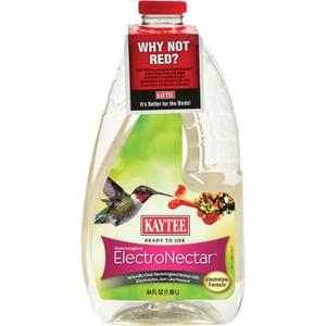 Kaytee Hummingbird ElectroNectar Wild Bird Food, Ready to Use, 64 Ounces
