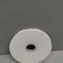 TONIFUL 3/8 Inch x 100yds White Satin Ribbon Thin Solid Fabric Ribbons Roll for Gift Wrapping Hair Balloons Party Wedding Popsicles Decoration Valentine's Day Bouquet Halloween Christmas