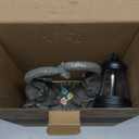 Elephant Statue Garden Decor with LED Solar Lights-Set of 2 Good Luck Elephant Outdoor Statue Elephant Gifts for Women Garden Statues for Yard Patio, Porch, Home for Women