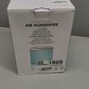 MegaWise Topfill 7-colour Night light humidifier for Kid bedroom with 3.5L Large Capacity, No leakage Design Fine Mist Output Auto Shutoff, Essential Oil Safe Tank