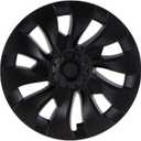 KAVANIC Fits Tesla Model 3 Wheel Cover Hubcap 18 Inch Matte Black (Replacement 1 PCS - Side 2) Uberturbine Style 2017-2023 Model 3 Aero Wheel Cover Replacement