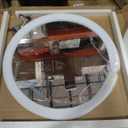 20 Inch Round LED Bathroom Mirror with Lights, Lighted Vanity Bathroom Mirror with Backlit, Stepless Dimmable & 3 Colors (3000K/4000K/6000K), IP54 Waterproof