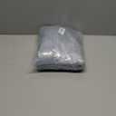 MIULEE Dusty Blue Short Linen Curtains 45 Inch Length 2 Panels for Kitchen Bedroom Bathroom, Soft Thick Linen Textured Basement Window Drapes Semi Sheer Light Filtering Back Tab Burlap Look Decor