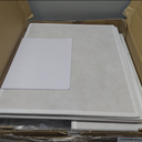 Furnulem Tall 4 Drawers Dresser, Vertical Storage Tower for Bedroom, Hallway, Entryway, Nursery, Closet Organizer, Nightstand Bedside Table Furniture, Sturdy Steel Frame, Wood Top, White