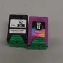 62XL Ink Cartridges Black and Color Replacement for HP Ink 62 for HP 62XL Ink Cartridge Combo Pack HP62 HP62XL Envy 7640 7645 5660 5540 5661 OfficeJet 5740 8040 Mobile 200 250 258 Printer ink 62