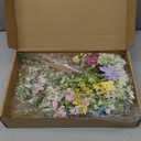 Giegxin Wildflower Wedding Bouquet for Bride Bridesmaid Spring Artificial Wildflowers Bridal Bouquet Fake Daisy Sunflower Boho Silk Floral for Wedding Arrangements Home Vase Centerpieces Outdoor Decor