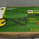 TOMY John Deere Kids Wheelbarrow - 34 Inch - Kids Gardening Tools - John Deere Toys - Ages 2 Years and Up