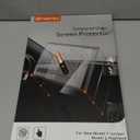 Model Y Juniper(2025-2026) & Model 3 Highland(2024-2026) Matte Screen Protector [No Glare & Fingerprint] 9H Tempered Glass Alignment Kit for Tesla Model 3 Model Y Juniper Accessories (Black)
