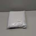 NICETOWN Room Darkening Curtains for Living Room - Easy Care Solid Thermal Insulated Grommet Panels/Drapes for Bedroom (2 Panels, 52 by 84, Greyish White)