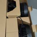 VIVOSUN AeroWave E6 Gen2, Grow Tent Clip Fan 6, EC Motor, Smart Control, Powerful Oscillating Fan, Local Timer, Weatherproof IP54, for Hydroponics Circulation Cooling, Black