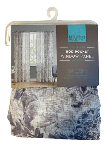 ROD POCKET, WINDOW PANEL