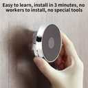 Digital Peephole Viewer Doorbell Mini HD Smart Security Camera 3.5 inches Indoor LCD Screen