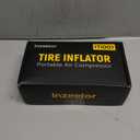 150 PSI Tire Inflator Portable Air Compressor, 12V DC Auto Shutoff Air Pump with Digital Pressure Gauge and Emergency LED Light for Car Tires, Bicycle & Balloons, Black