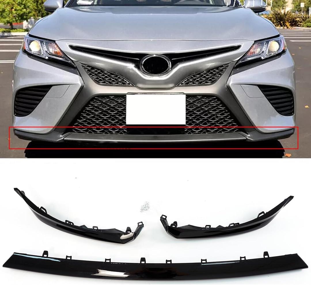 Front Bumper Grille Trim Molding For Toyota Camry SE XSE 2018 2019 2020