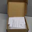 Amerdeco 1 Pack Privacy Door Handles, Champagne Bronze Interior, Knurled Lever, Heavy Duty for Bedroom and Bathroom, Reversible Keyless for Right & Left Side AM0021