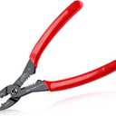 4-in-1 Multi Purpose Electricians Pliers with Wire Cutter, Crimper, Gripper, Stripper| 7" Compact Wire Stripper| Professional Wire Crimping Tool for 12-20 AWG Insulated & Non-Insulated Wires