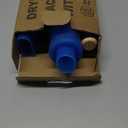 2 Pieces Dryer Vent Cleaner Kit Compatible with Most Vacuum Cleaner, Flexible Dryer Lint Brush and Dryer Vacuum Hose Attachment, Lint Remover Cleaning Tools, Blue