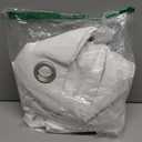 Simplebrand Pure White Curtains for Bedroom Living Room 96 Inches Long 2 Panels Set, Light Filtering Thermal Insulated Curtains & Drapes, Solid Grommet Noise Reducing Window Treatment, W50 x L96 Inch