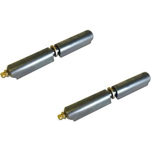 6" Bullet Hinge Steel Body & Pin, Brass Bushing & Grease Zerk 49753 (2)