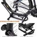 Indoor Bike Floor Stand - Bike Stand Rack for Garage/Home - Bike Storage Bicycle Parking Rack Fit 26-29 Mountain Road Bikes (1 Bike Rack)