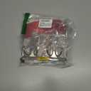 Command Large Brushed Nickel Double Hooks, 2 Hooks and 2 Strips, Damage Free Hanging Wall Hooks with Adhesive Strips, No Tools Coat Hooks for Hanging Home Decor, Holds up to 4 lb