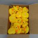 Rubber Duck Bath Toys 50PCS Mini Ducks Bulk for Kids Baby Shower Decorations Birthday Party Favors Gift Classroom Summer Beach Pool Activity Carnival Game