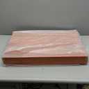 Hoolerry 5 Pcs Wire Shelf Covers Foamed PVC Wire Rack Covers for Removable Closet (Not Wood) Pantry Shelves for Cabinet Bathroom Kitchen Shelving Decoration(Dark Wood Color,25x16 Inch)