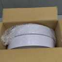 WELLIFE Silver Plastic Dinner Plates 72 Pieces, 10.25" Silver Disposable Plates, Premium Hard Plastic Lunch Plates, Ideal for Wedding and Party