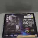 ASUS Prime B550-PLUS AC-HES AMD AM4 (3rd Gen Ryzen) ATX Motherboard (Dual M.2, PCIe4.0, WIFI5, 1Gb Ethernet, SATA 6 Gbps, USB 3.2 Gen 2 Type-C, Front USB 3.2 Gen 1 Type-C and CEC Tier II Ready)