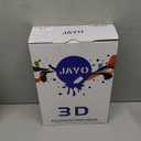 JAYO Water Washable ABS-Like Resin, 3D Printer Resin 405nm UV Standard Rapid Photopolymer Resin for LCD/DLP/SLA 3D Printer, High Precision, Non-Brittle, Low Odor, Easy to Use, Dark Grey 1000g
