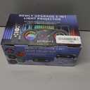 Party Disco Ball, Dj Disco Light Strobe Dance Sound Activated with Remote Control Stage Rave Light Ocean Star Projector for Club Parties KTV Christmas Halloween Dcor Birthday Outdoor Glow Party