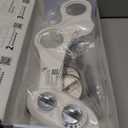 LUXE Bidet NEO 120 - Single Nozzle, Self-Cleaning, Non-Electric Bidet Attachment for Toilet Seat, Adjustable Water Pressure, Rear Wash (White)