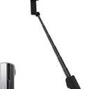 Selfie Stick with Wireless Remote Portable Selfie Stick for iPhone & Android, Lightweight Foldable Travel Phone Holder for Cell Phone, for Photograph, Video Recording, Streaming, Black