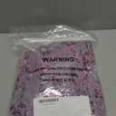 KOJOOIN Womens Puff Sleeve Summer Floral Dress Plus Size Smocked Ruffle Square Neck Casual Dress Cute Midi Dress (3X-Large, Purple Flower)