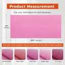 3ftx20ft Pink Carpet Runner, 450GSM Extra Thick Non-Slip TPR Rubber, Indoor/Outdoor Carpet for Hollywood&Oscars Runway, Weddings,Proms,Award Ceremonies,Home Parties,Easy to Clean & Reusable