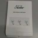 Jwxstore 24 Pack Heavy Duty Self Adhesive Hooks - 33lb Max, Transparent, Waterproof, Sticky Wall Hooks for Keys, Bathroom, Shower, Outdoor, Kitchen, Door, Home Improvement, Utility