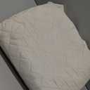 Turquoize 100% Waterproof Sofa Covers Couch Cover Sofa Cover for Dogs Couch Protector Triple Non-Slip Sofa Slipcover for 3 Cushion Couch Furniture Protector for Pets, Kids,Dog (Sofa 70", Ivory)