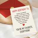 2 x Funny Birthday Card & Gifts for Men Husband Boyfriend Wife Girlfriend, Birthday Decorations for her him, Happy Bday Card, Sweetheart Romantic Raunchy